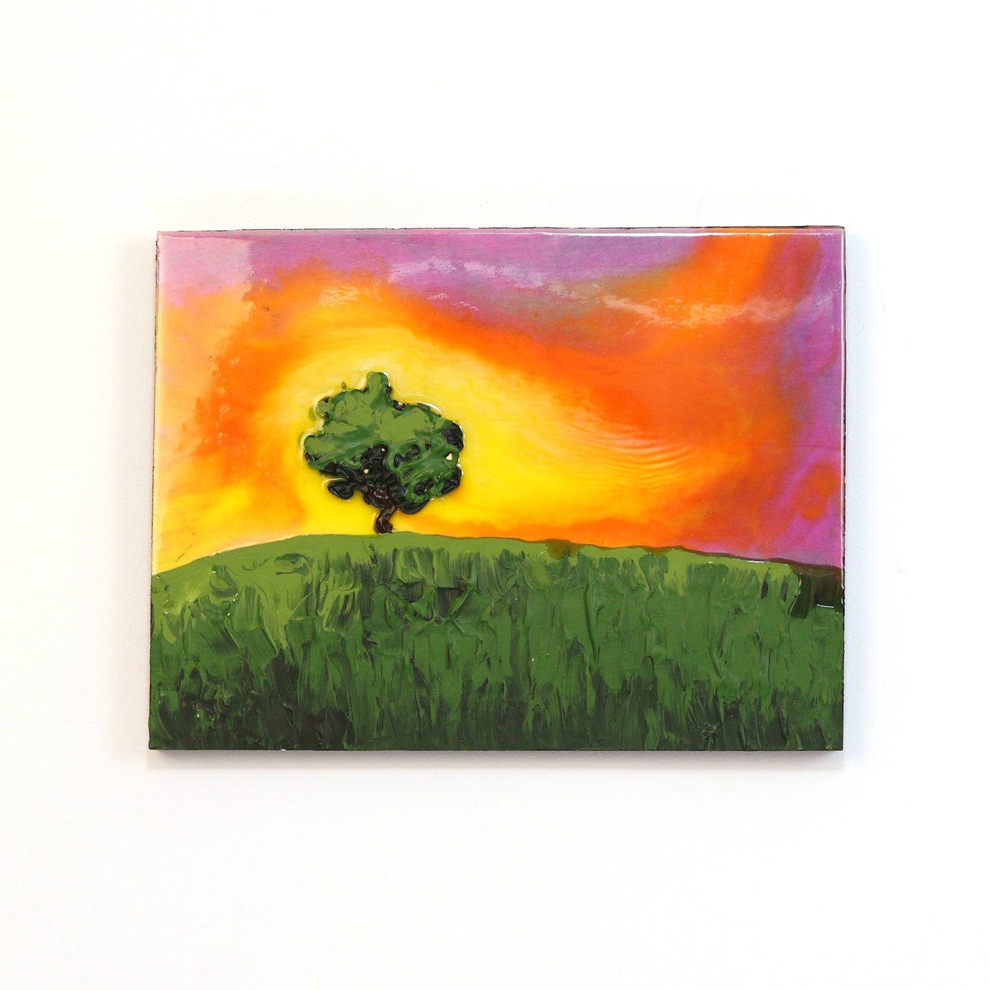 African Sunset - 12 x 16