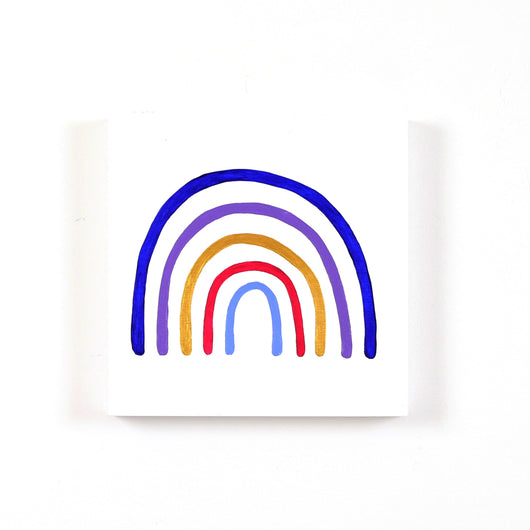 Blue Rainbow - 10 x 10