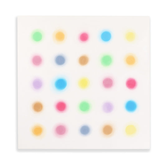 Hazy Hirst Hues - 40 X 40