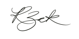 Rebecca Zak signature