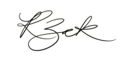 Rebecca Zak signature